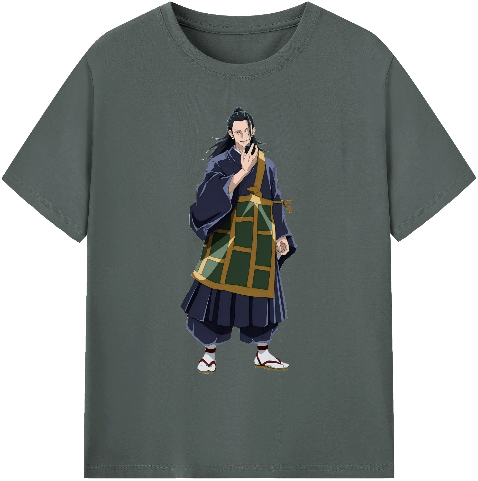 （画像用） 呪術廻戦 Jujutsu Kaisen 綿100％ メンズ半袖Tシャツ｜肌触りやわらか＆通気性